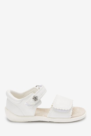 Buy White Sandals (Younger) from Next USA