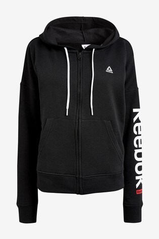 reebok zip through hoodie