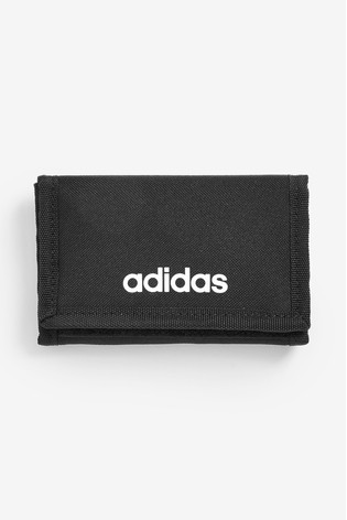 Buy adidas Black Linear Logo Wallet 