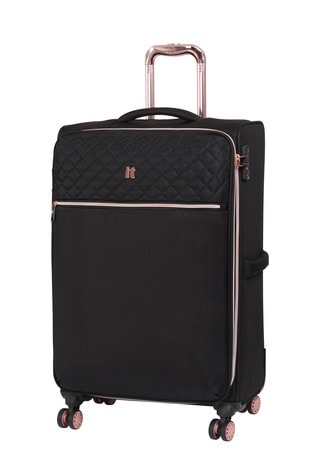 it rose gold suitcase medium