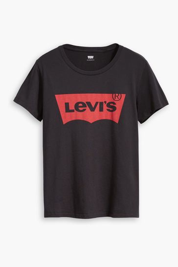 levis black t shirt