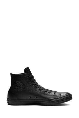 Buy Converse Black Leather High Top 