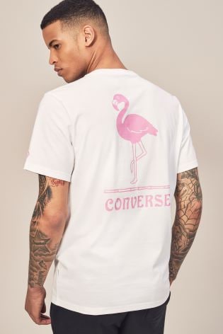 converse flamingo t shirt