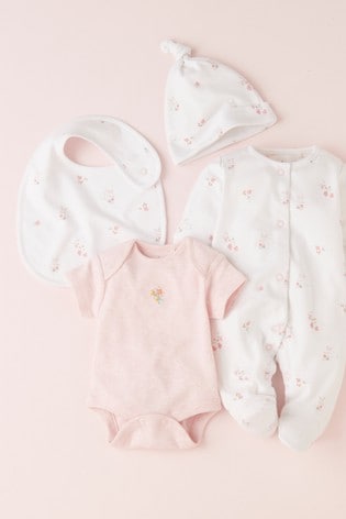 100/% COTTON NEWBORN BABY HATS IN PINK MADE IN UK FIRST SIZE NICE AND SMALL
