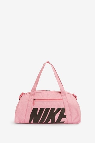 light pink nike duffel bag
