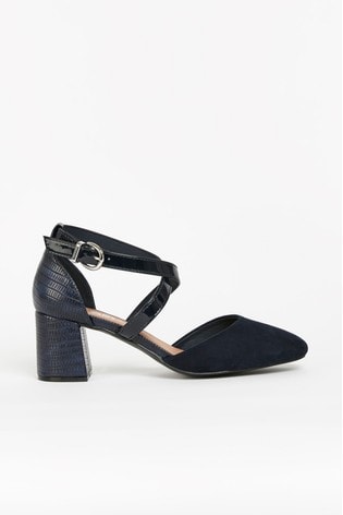 Buy Wallis Blue Cross Strap Block 