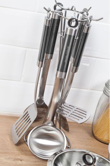 Stainless Steel 5 Piece Morphy Richards Accents Tool Set Copper 