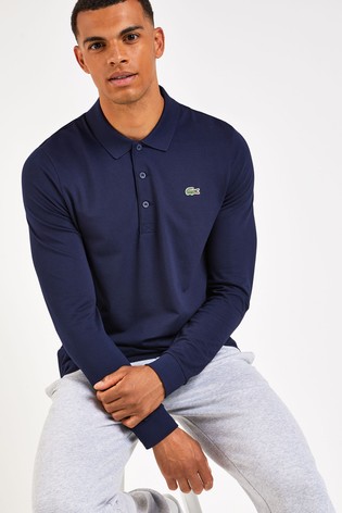 element øjenvipper forsigtigt Buy Lacoste® DH2883 Long Sleeve Polo Shirt from the Next UK online shop