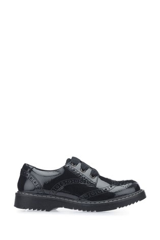Start Rite 'Tilly' Girls Black Patent Leather Shoes UK Size 5.5 EU22 E Fitting 