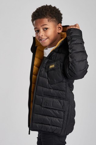 barbour childrens quilted jacket