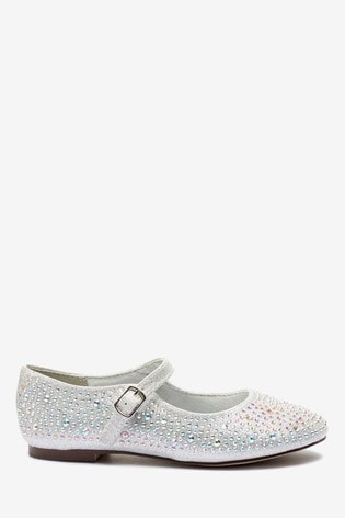 silver mary jane shoes uk