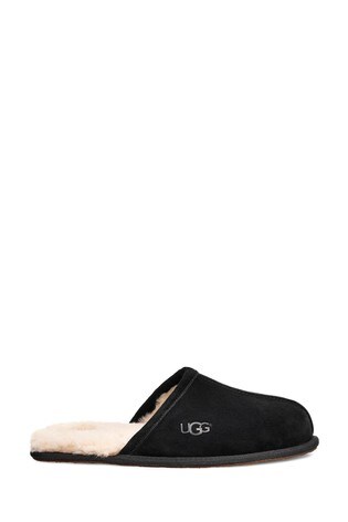 Buy UGG® Black Scuffette Slippers from 