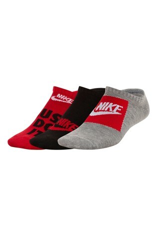 Buy Nike Kids Trainer Socks Three Pack 