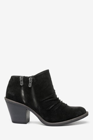 Buy Blowfish Black Lole Low Ankle Boots 
