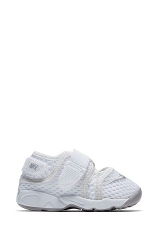 Buy Nike White Rift Infant Sandals from 