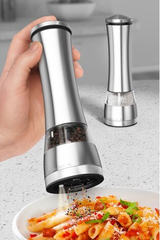 morphy richards salt and pepper copper