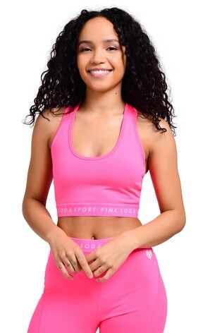 pink soda sport bra