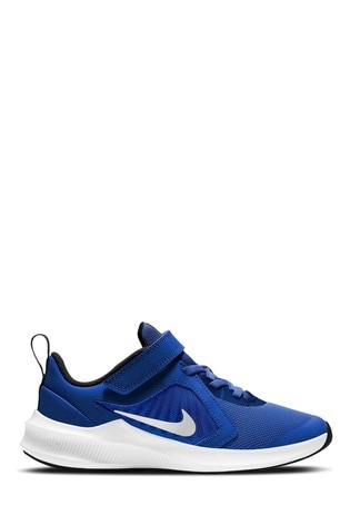 blue nike trainers junior