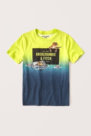 abercrombie yellow shirt