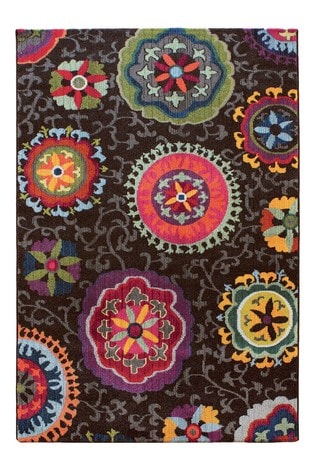 Colores Funky Floral Rug by Asiatic Rugs