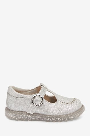 next silver glitter shoes