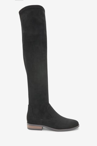 flat over the knee boots cheap