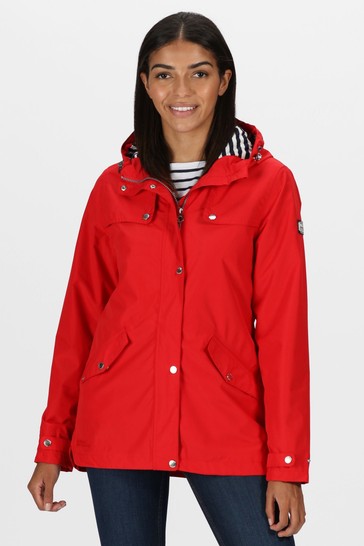 Regatta Womens Bertille Fully Lined Breathable With Adjustable Hood Jackets Waterproof Shell