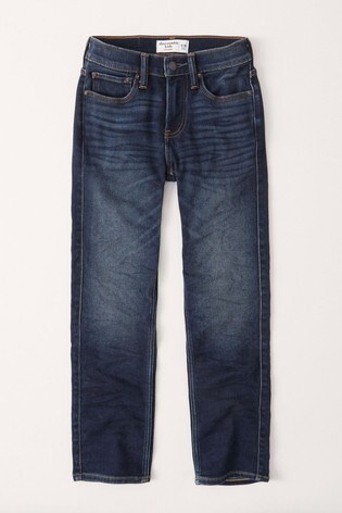 abercrombie and fitch slim straight jeans