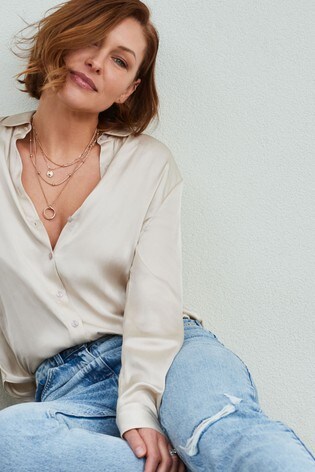 Buy Emma Willis Satin Look Shirt From The Next Uk Online Shop