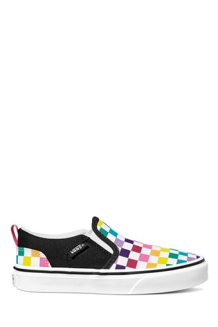 Buy Vans Youth Asher Multi Checkerboard 