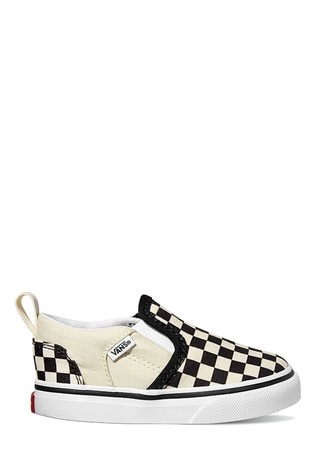 Vans Infant Asher Checkerboard Trainers 