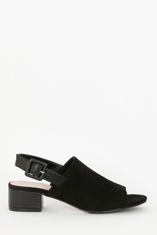 black slingback shoes uk