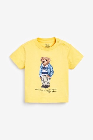 Buy Ralph Lauren Yellow Bear T-Shirt 