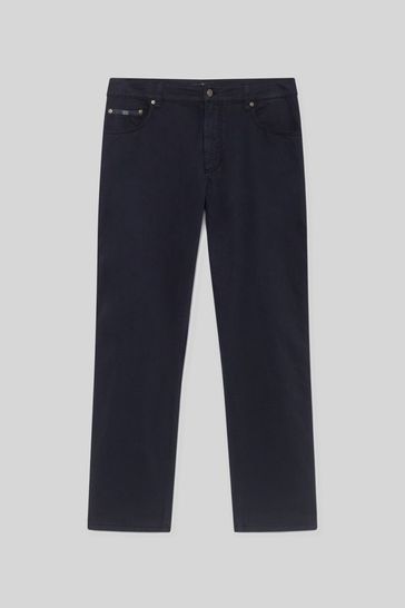 Hackett Blue Trinity 5 Pocket Trousers 