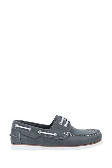 Buy Hush Puppies Blue Hattie Lace-Up Boat Shoes from the Next UK online ...