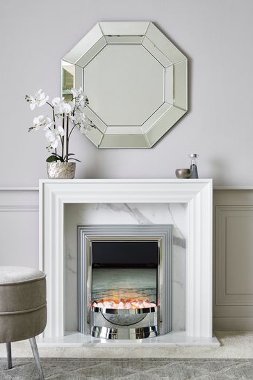 Marble Space Saving Fire Surround, How To Secure A Marble Fire Surround