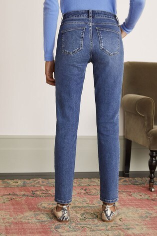 Buy Boden Blue Slim Straight Jeans From Next Lebanon