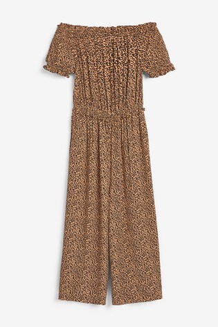 next leopard jumpsuit