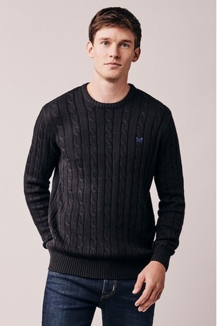 regatta cable crew neck jumper