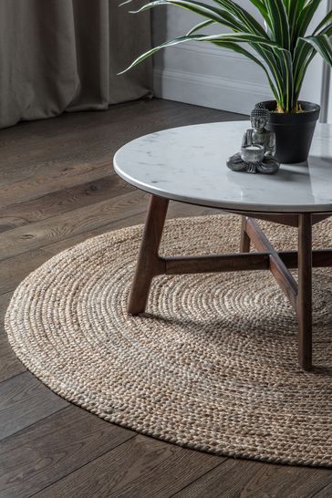 Mapplewell Jute Round Rug by Gallery Direct