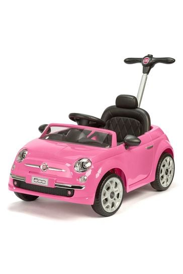 Buy Fiat 500 Push Ride On Car Pink By Vroom From The Next Uk Online Shop