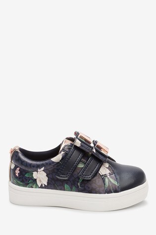 Ted Baker Floral Print Trainers 