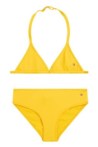 yellow tommy hilfiger bathing suit