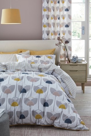Buy Retro Tulip Duvet Cover And Pillowcase Set From The Next Uk