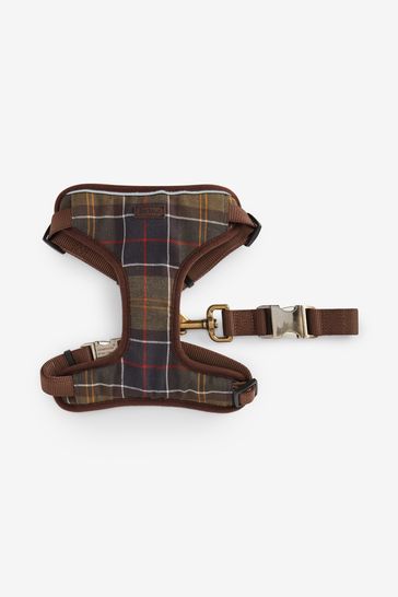 Buy Barbour® Classic Tartan Dog Travel Harness and Lead from the 