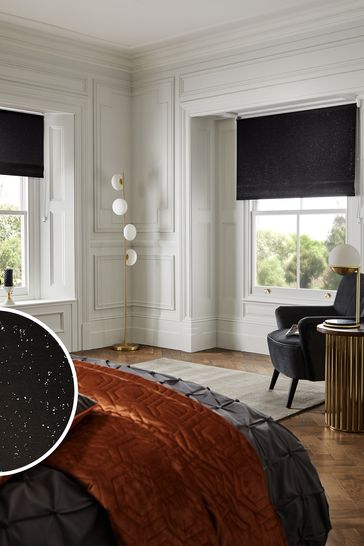 Buy Glitter Blackout Roller Blind From The Next Uk Online Shop