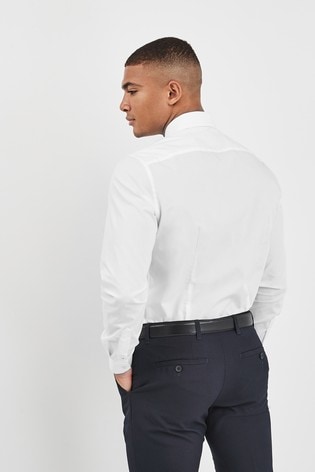 tommy hilfiger stretch poplin shirt