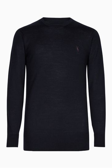 all saints merino wool jumper