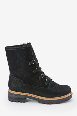 next lace up boots