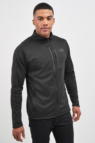 north face zip top